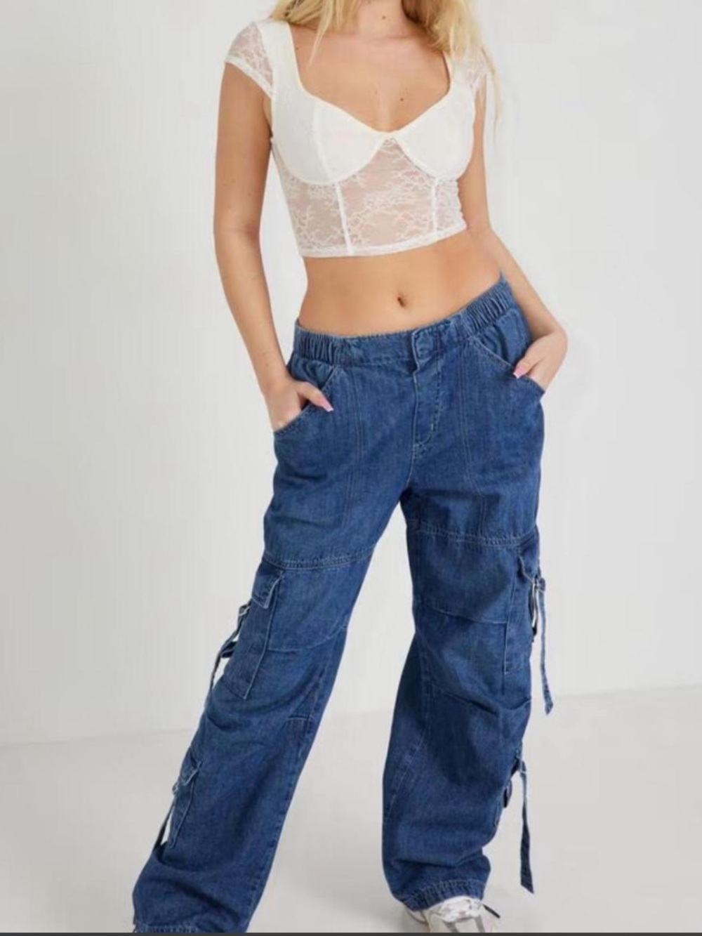 Garage Baggy Jean Cargo Pants